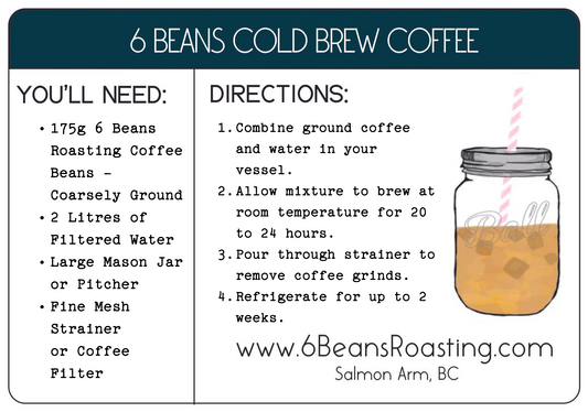 6 Beans Shu Brew | Cold Brew