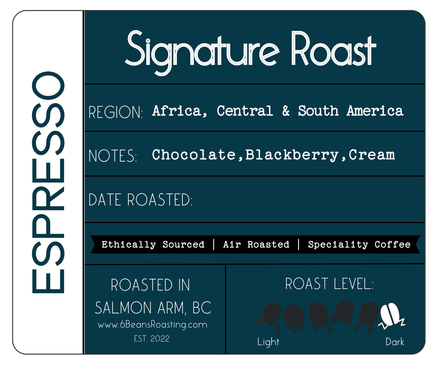 6 Beans Espresso Blend