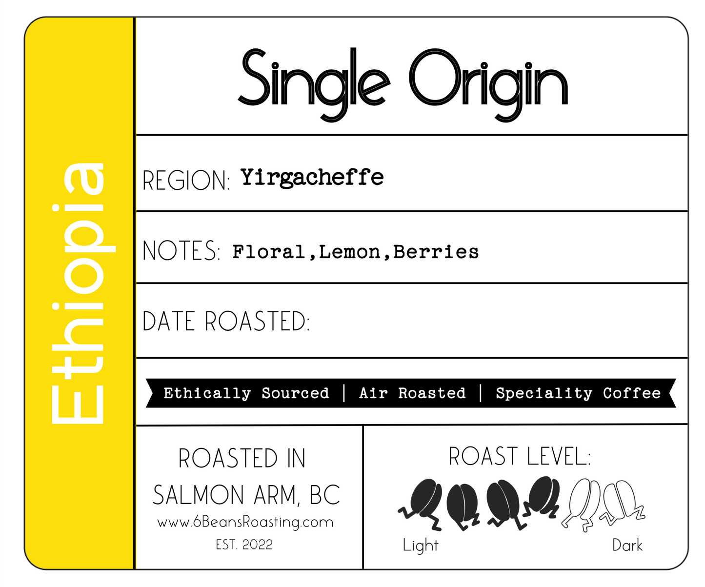 Ethiopian Yirgacheffe