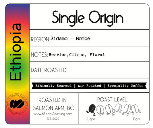 Ethiopian - Sidamo Bombe Region - Natural Process