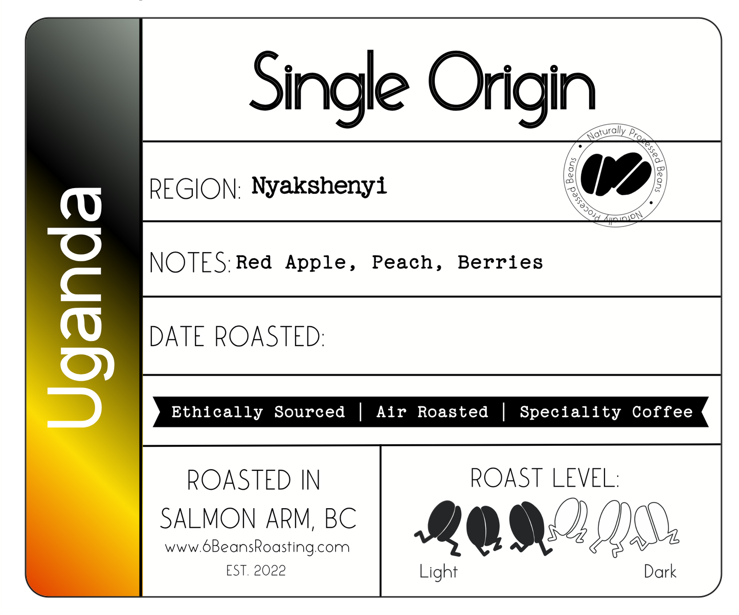 Uganda - Nyakshenyi, - Natural Process