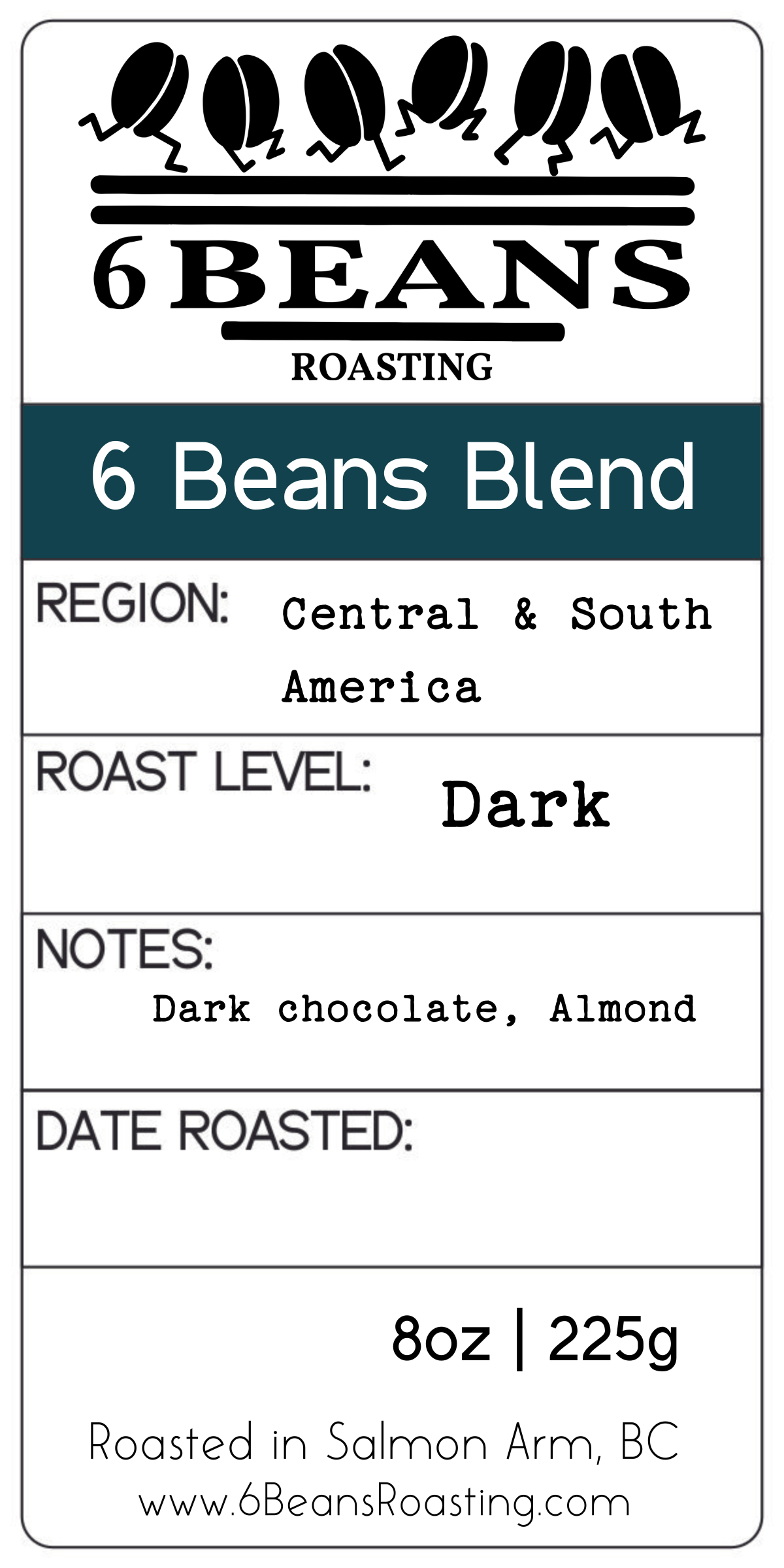 6 Beans Signature Blend